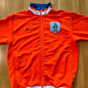 Vintage Nike Netherlands Holland Soccer Warm-up Jacket - Men's Large